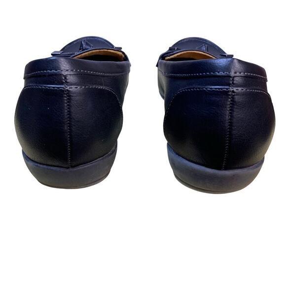 Naturalizer Natural Soul Gacee Black Leather Loafers Size 9W - Picture 5 of 9